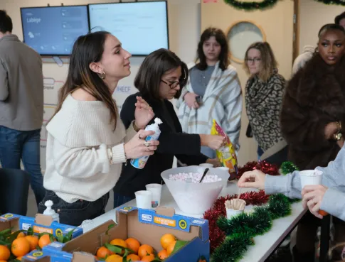 Fin d'ann&eacute;e festive &agrave; IHECF Toulouse