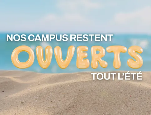 Les campus IHECF t'accueillent tout l'&eacute;t&eacute; !