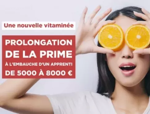 Une nouvelle vitaminée : Prime à l'embauche
